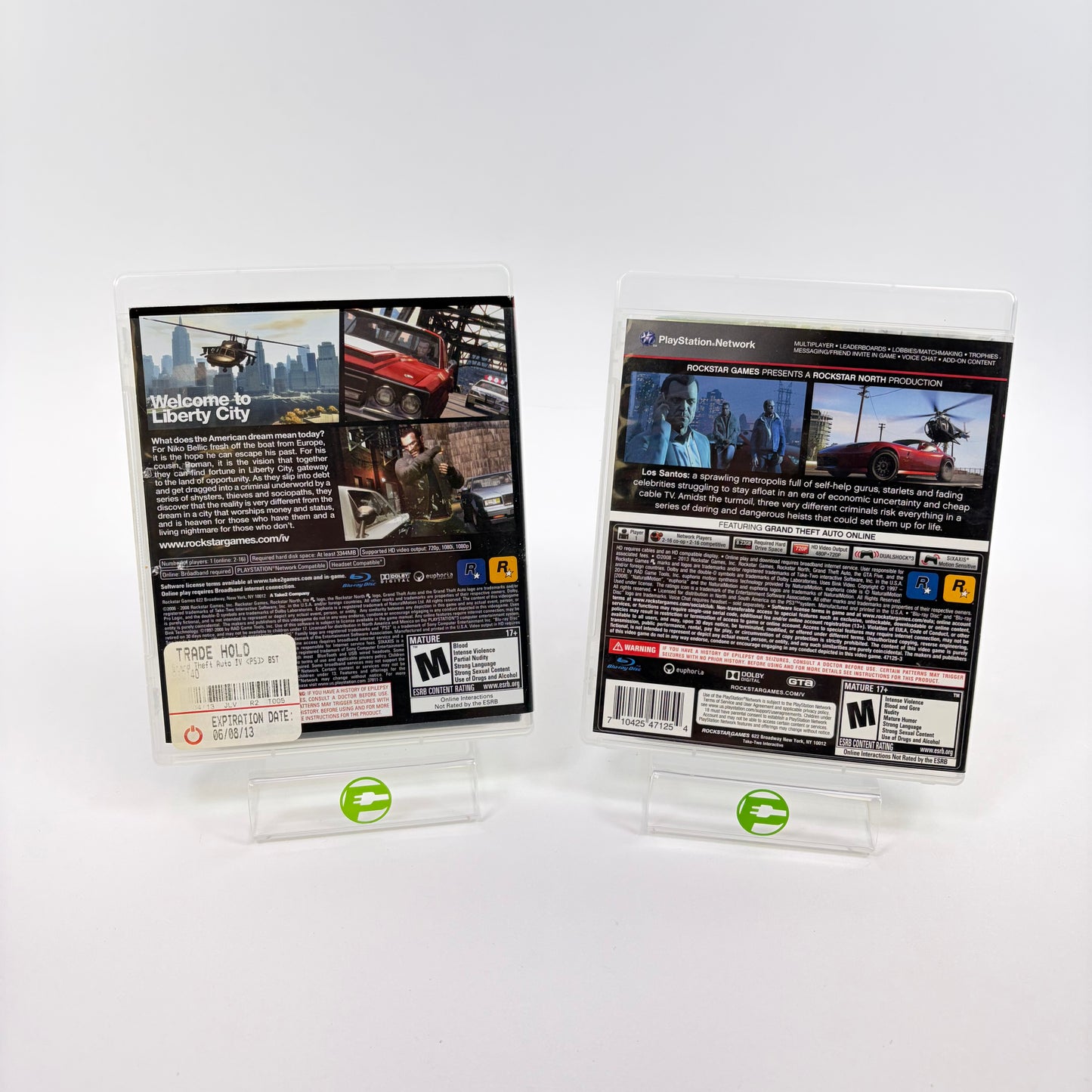 Lot of 2 Sony PlayStation 3 PS3 Grand Theft Auto Games