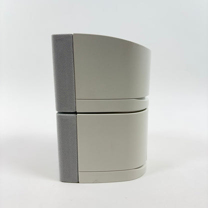 Bose Acoustimass Double Cube Surround Sound Speaker White 197330-001