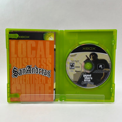 Grand Theft Auto San Andreas (Microsoft Xbox, 2005)