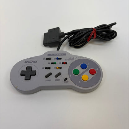 Third Party Controller ASciiware Asciipad Turbo Controller Used for SNES