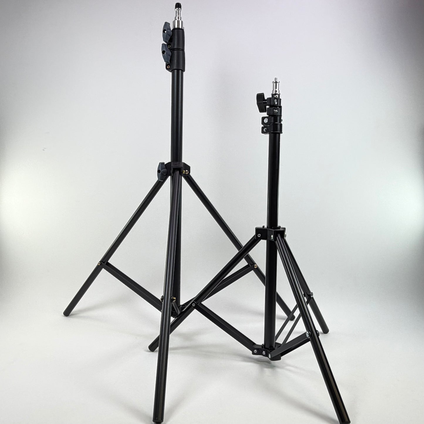 Lot of 4 Lighting Stand Tripods Two sizes
