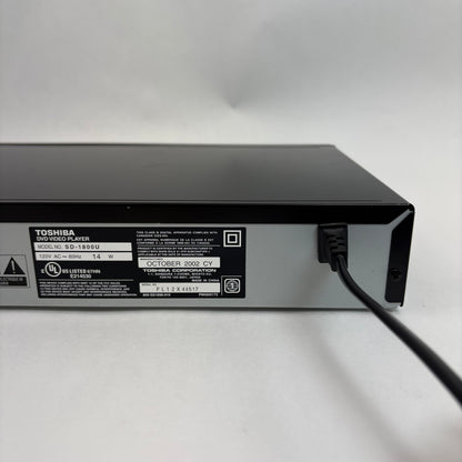 Toshiba SD-1800U DVD PLAYER