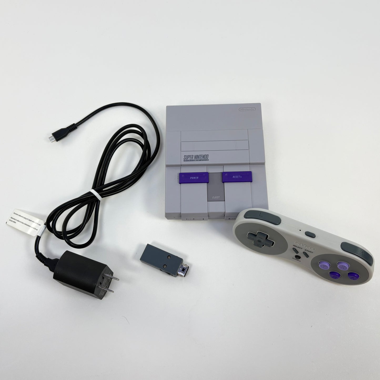 Super Nintendo SNES Classic Edition Video Game Console CLV-201 Gray