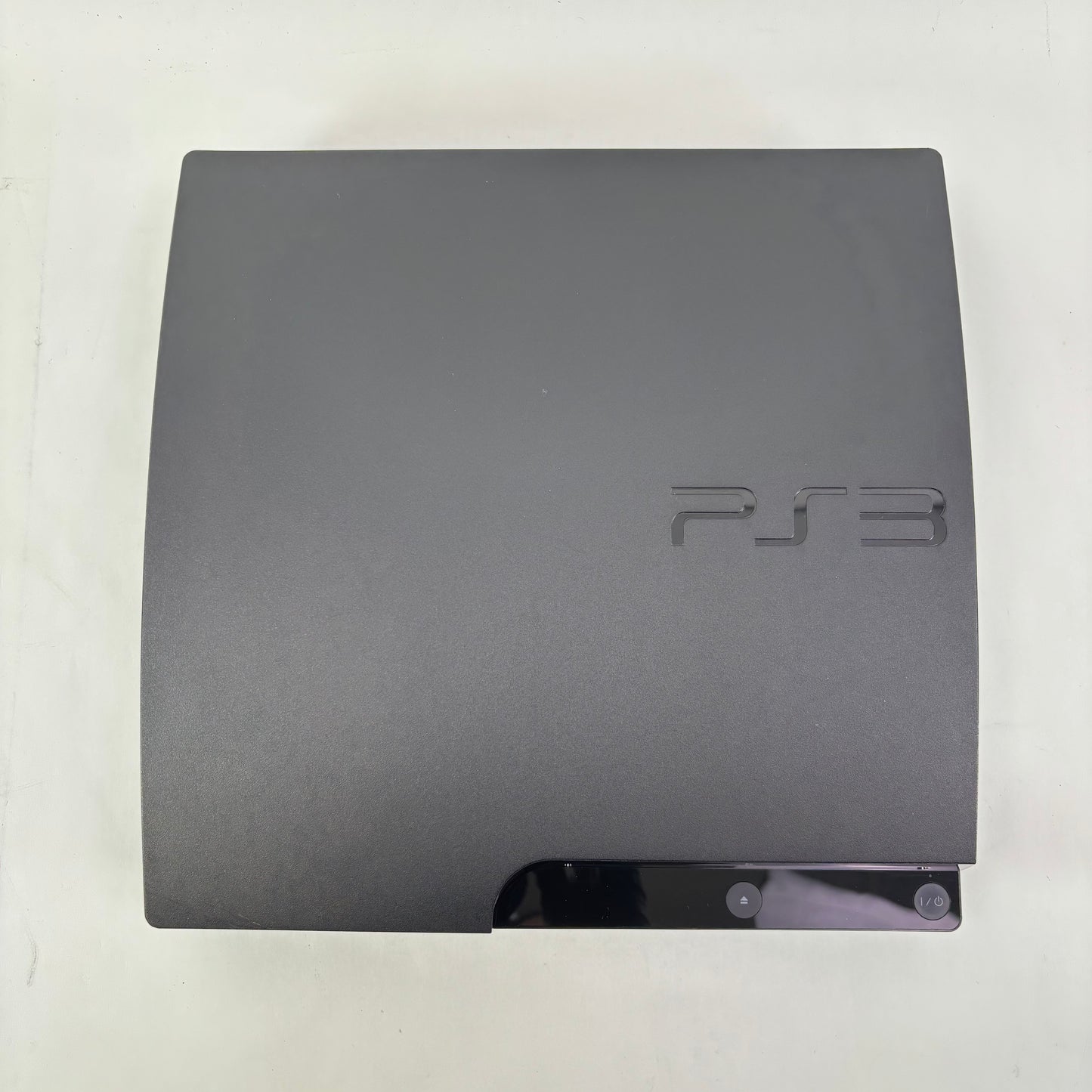 Sony PlayStation 3 Slim PS3 320GB Black Console Gaming System CECH-3001B - READ