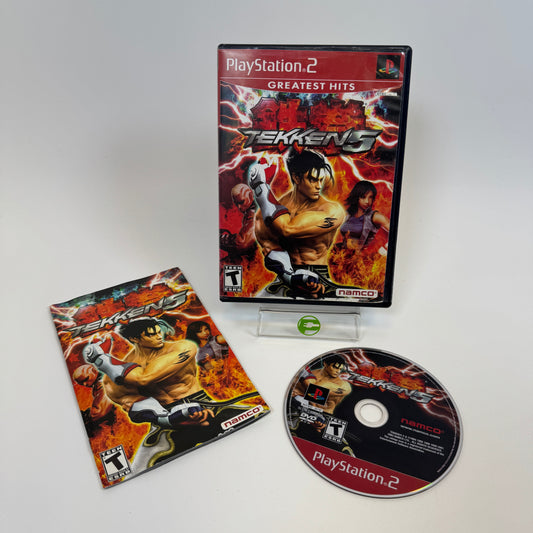 Tekken 5 [Greatest Hits] (Sony PlayStation 2 PS2, 2006)