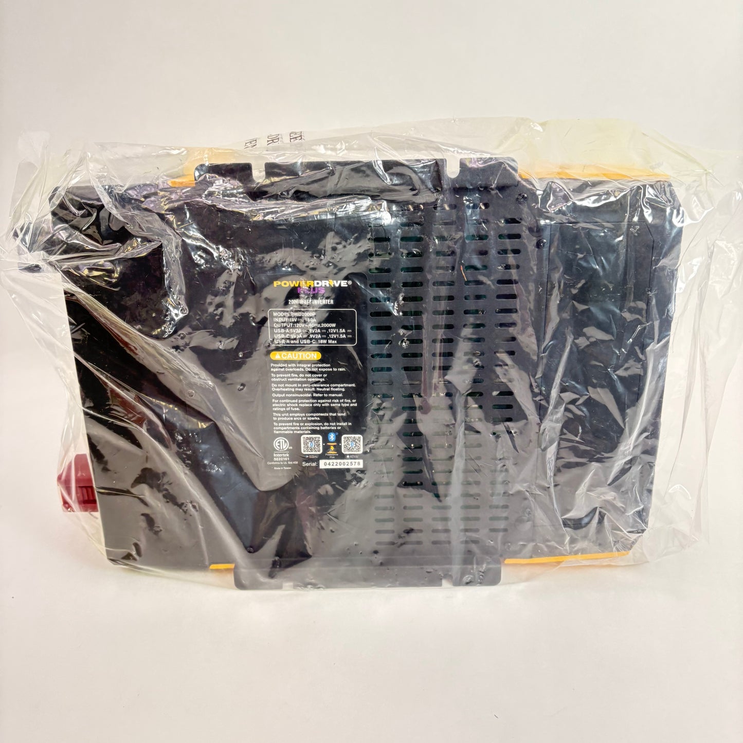 New Power Drive Plus 2000W Power Inverter PWD2000P + Install Kit Circuit Breaker