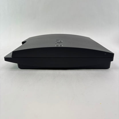 Sony PlayStation 3 Slim PS3 320GB Black Console Gaming System CECH-3001B - READ