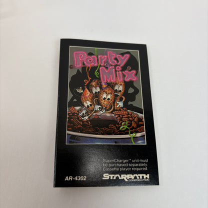 Atari 2600 Arcadia Starpath Supercharger Party Mix With Manual