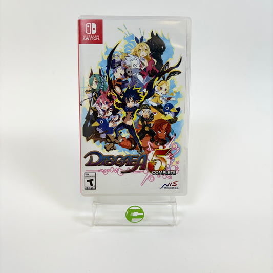 Disgaea 5 Complete (Nintendo Switch, 2017) Tested Works