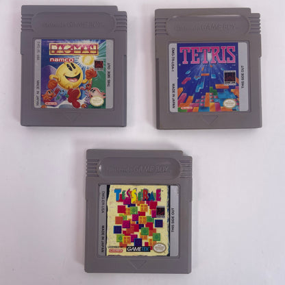 Nintendo Game Boy Games: Pac-man, Tessarae, Tetris
