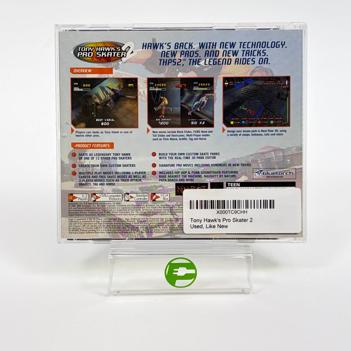 Tony Hawk 2 (Sega Dreamcast, 2000)