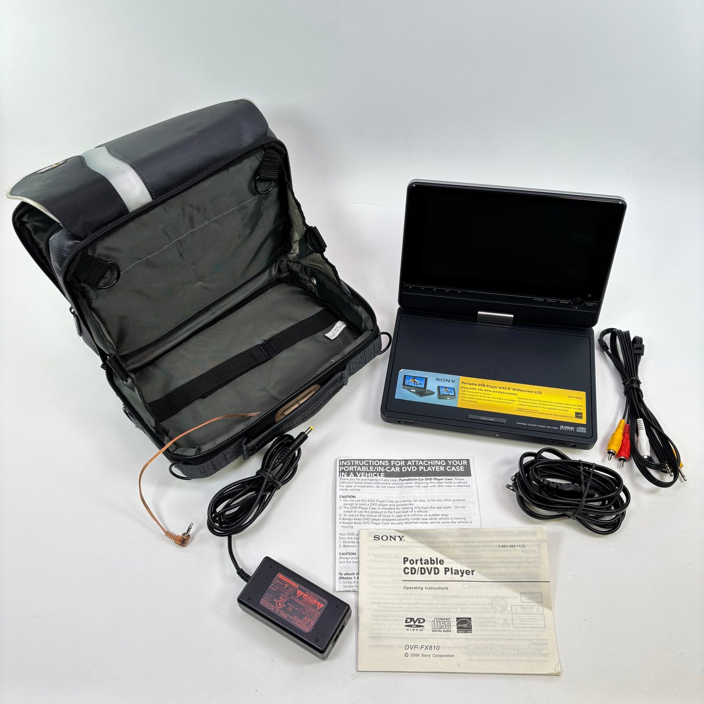 Sony DVP-FX810 Portable DVD Player with Rechargeable Battery Pack NP-FX110