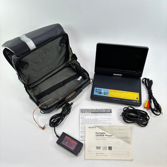 Sony DVP-FX810 Portable DVD Player with Rechargeable Battery Pack NP-FX110