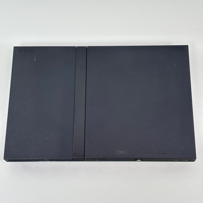 Sony PlayStation 2 Slim PS2 Black Console Gaming System SCPH-70012 w/Accessories