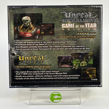 Totally Unreal (PC, 2001) and Quake III Arena (PC, 1999) w/Strategy Guide