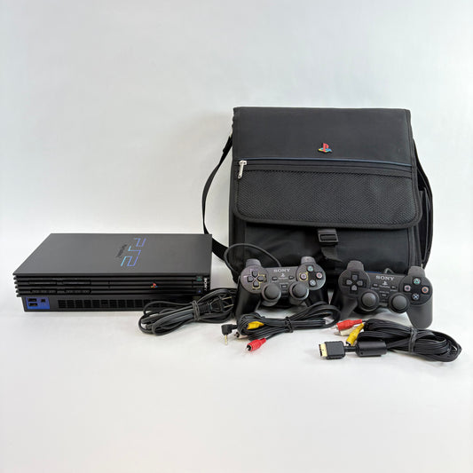 Sony PlayStation 2 PS2 60GB Black Console Gaming System SCPH-30001