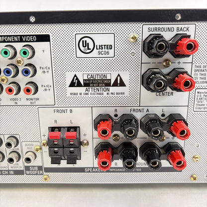 Sony STR-DE597 220W 8-16 ohm 6 Channel AV Receiver AMPG1US1BLK