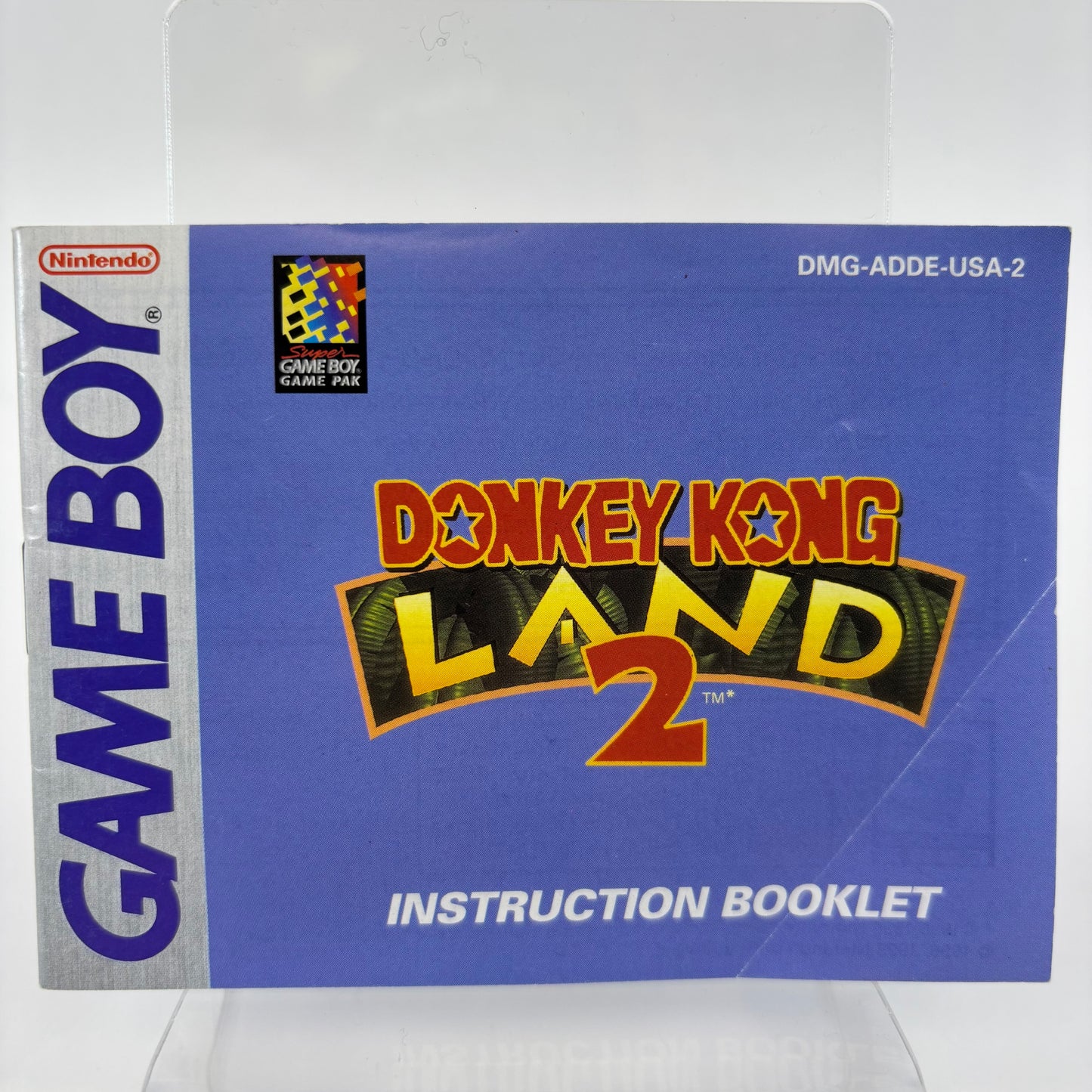 Donkey Kong Land 2 (Nintendo GameBoy, 1996) Tested works