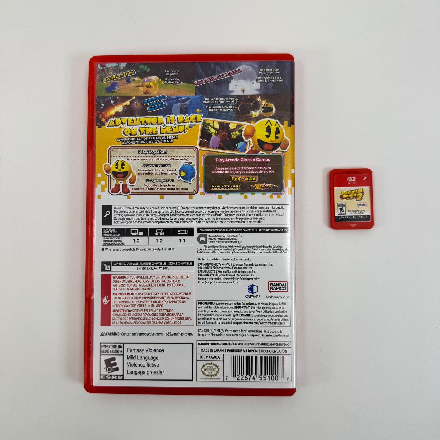 Pac-Man World 2 Re-Pac (Nintendo Switch 2, 2025)
