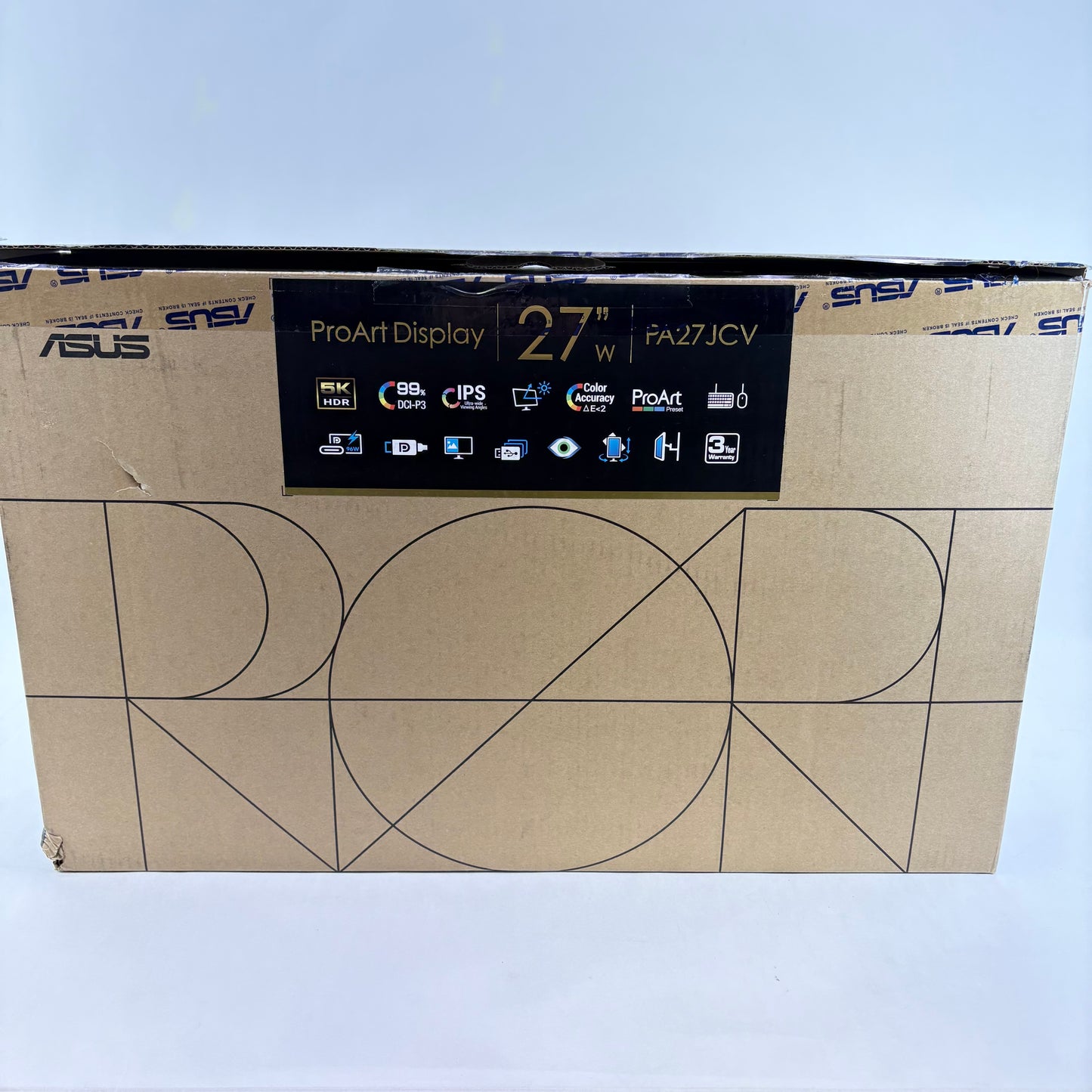 ASUS ProArt 27" PA27JCV 5K HDR IPS 60Hz Professional Art Monitor