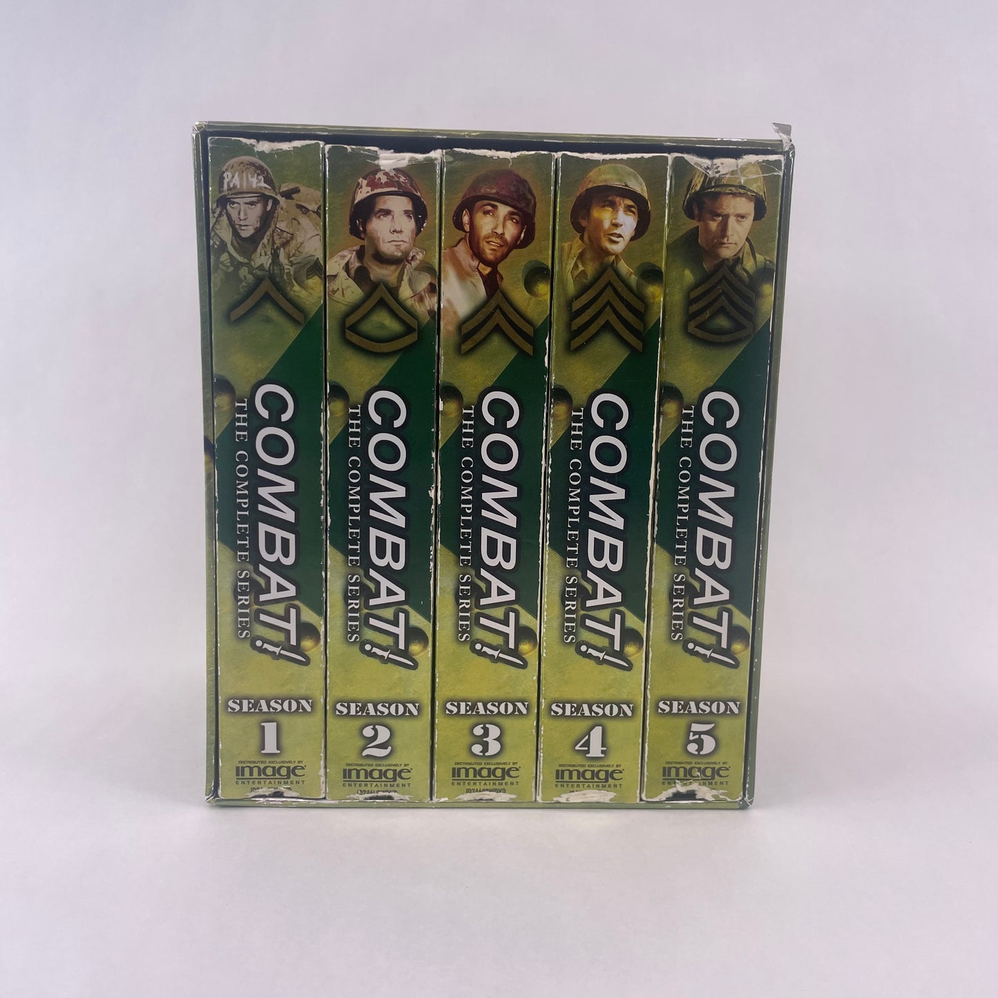 COMBAT the Complete Series Seasons 1-5 - (DVD 40 Disc Box Set)
