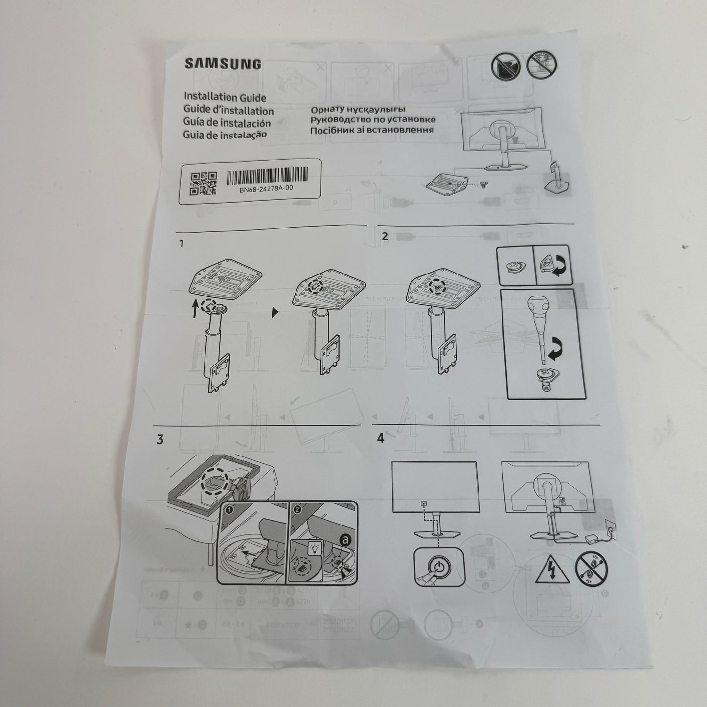 New Samsung BN61-20774A Monitor Stand 27G50F