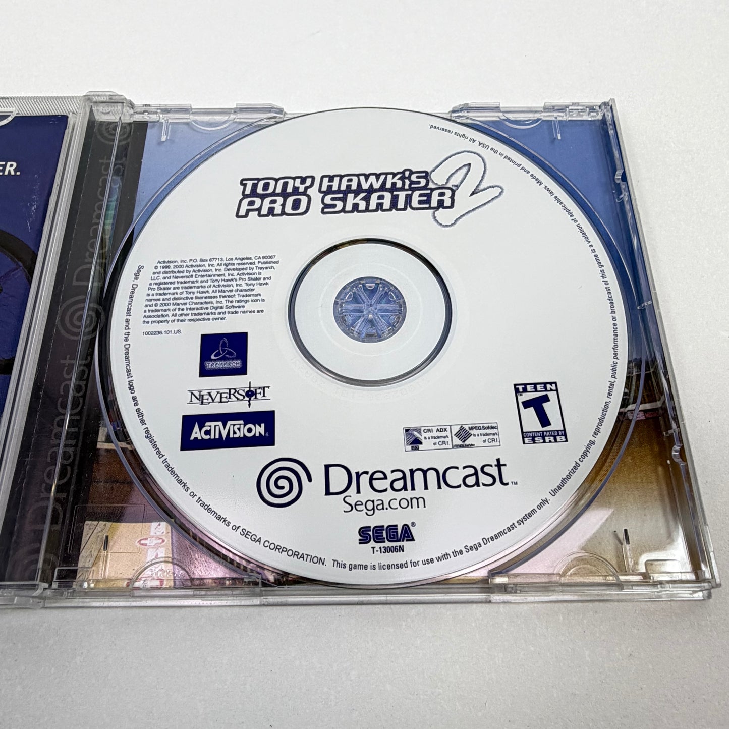 Tony Hawk 2 (Sega Dreamcast, 2000)