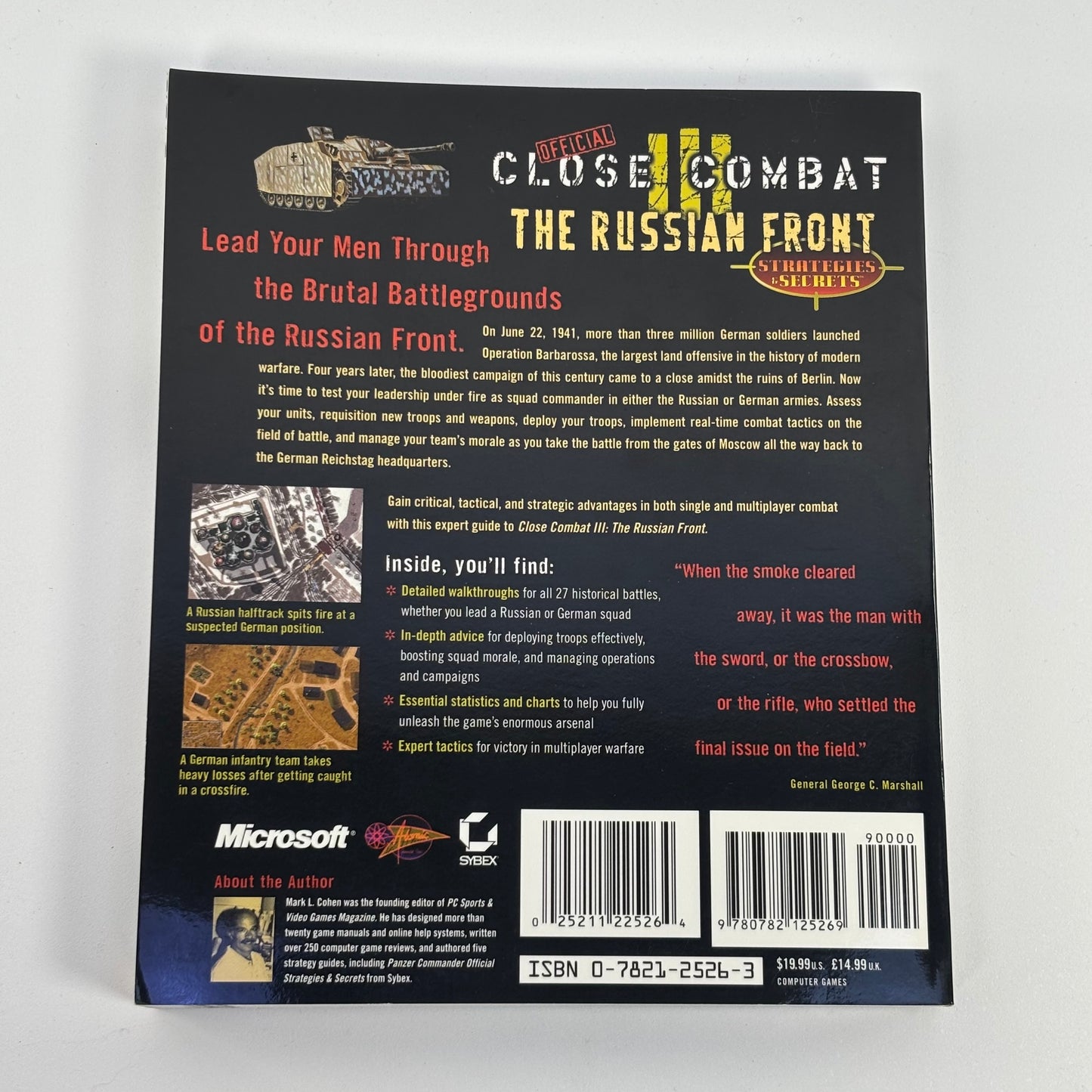 Close Combat I, III (w/Official Strategy Guide), and IV for PC (No Case)