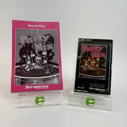 Atari 2600 Arcadia Starpath Supercharger Party Mix With Manual