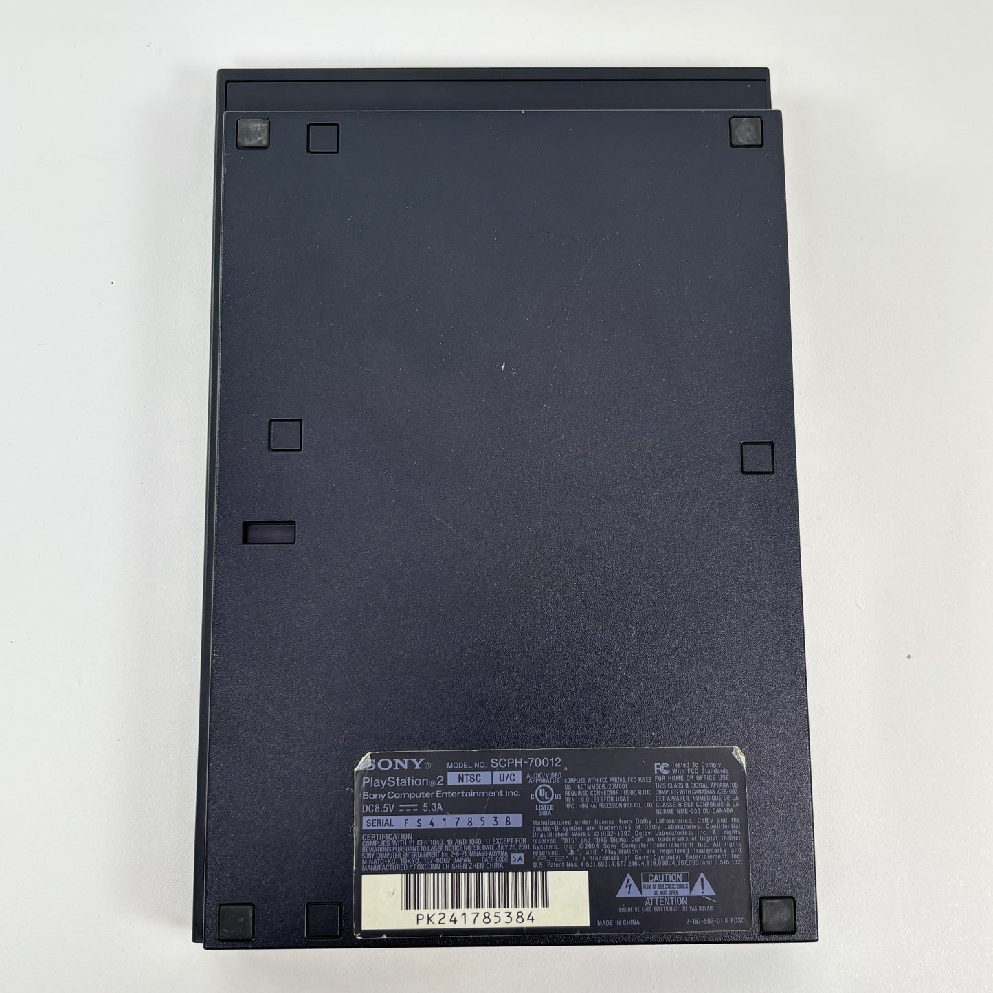 Sony PlayStation 2 Slim PS2 Black Console Gaming System SCPH-70012 w/Accessories