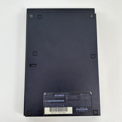 Sony PlayStation 2 Slim PS2 Black Console Gaming System SCPH-70012 w/Accessories