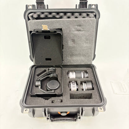 DJI Zenmuse X5S FC6520 Gimbal Camera With 3 Lenses In Protective Case