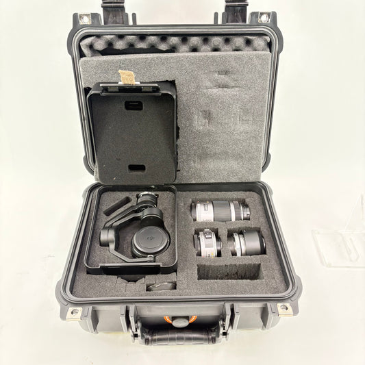 DJI Zenmuse X5S FC6520 Gimbal Camera With 3 Lenses In Protective Case