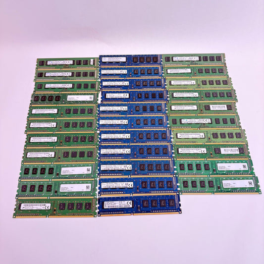 Lot of 32 4GB (1Rx8) RAM DDR3