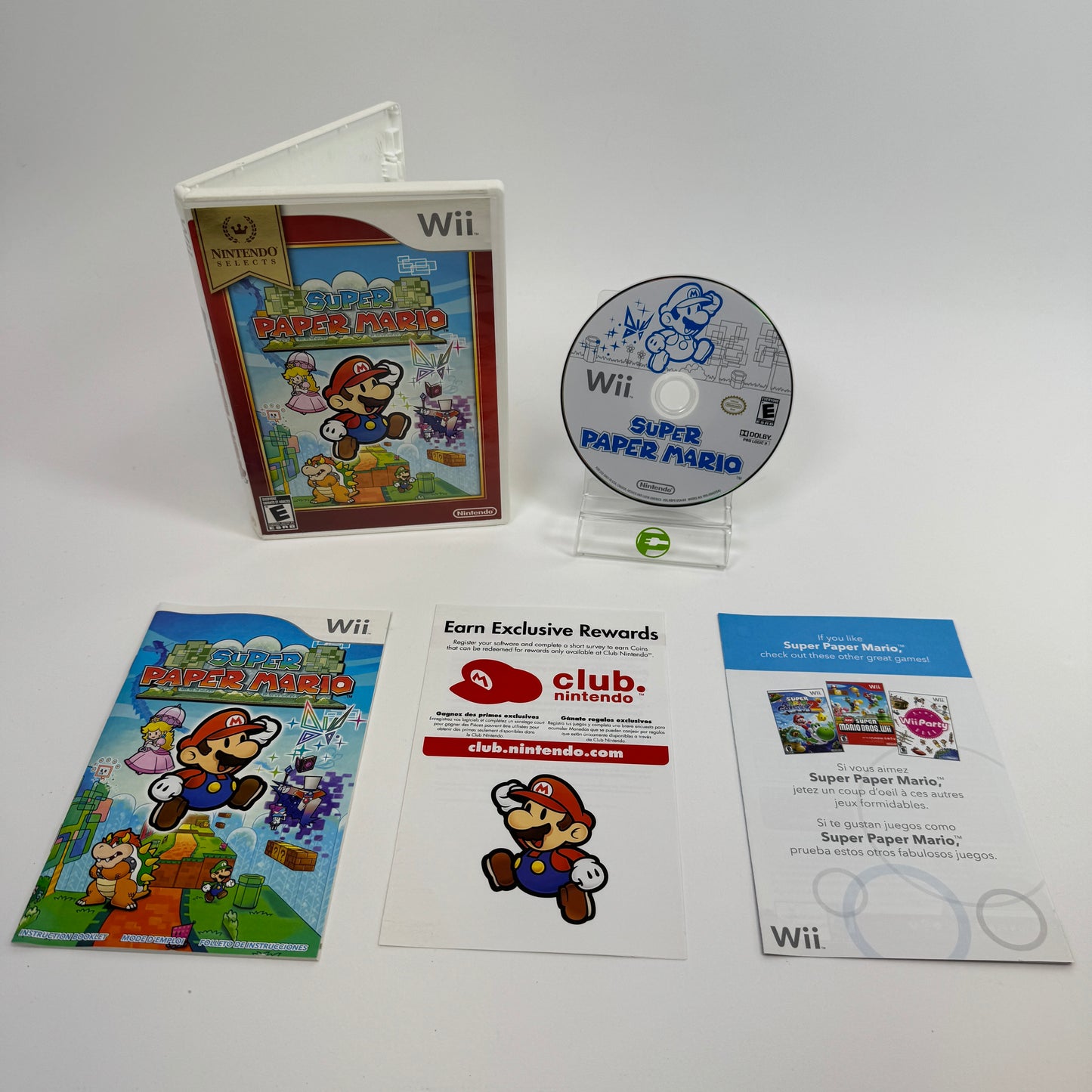 Super Paper Mario (Nintendo Wii, 2007)