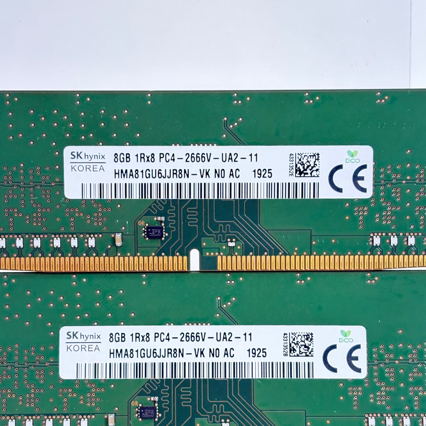 SK Hynix HMA81GU6JJR8N-VK 16GB (2x8GB) RAM DDR4 2666MHz 933276-001