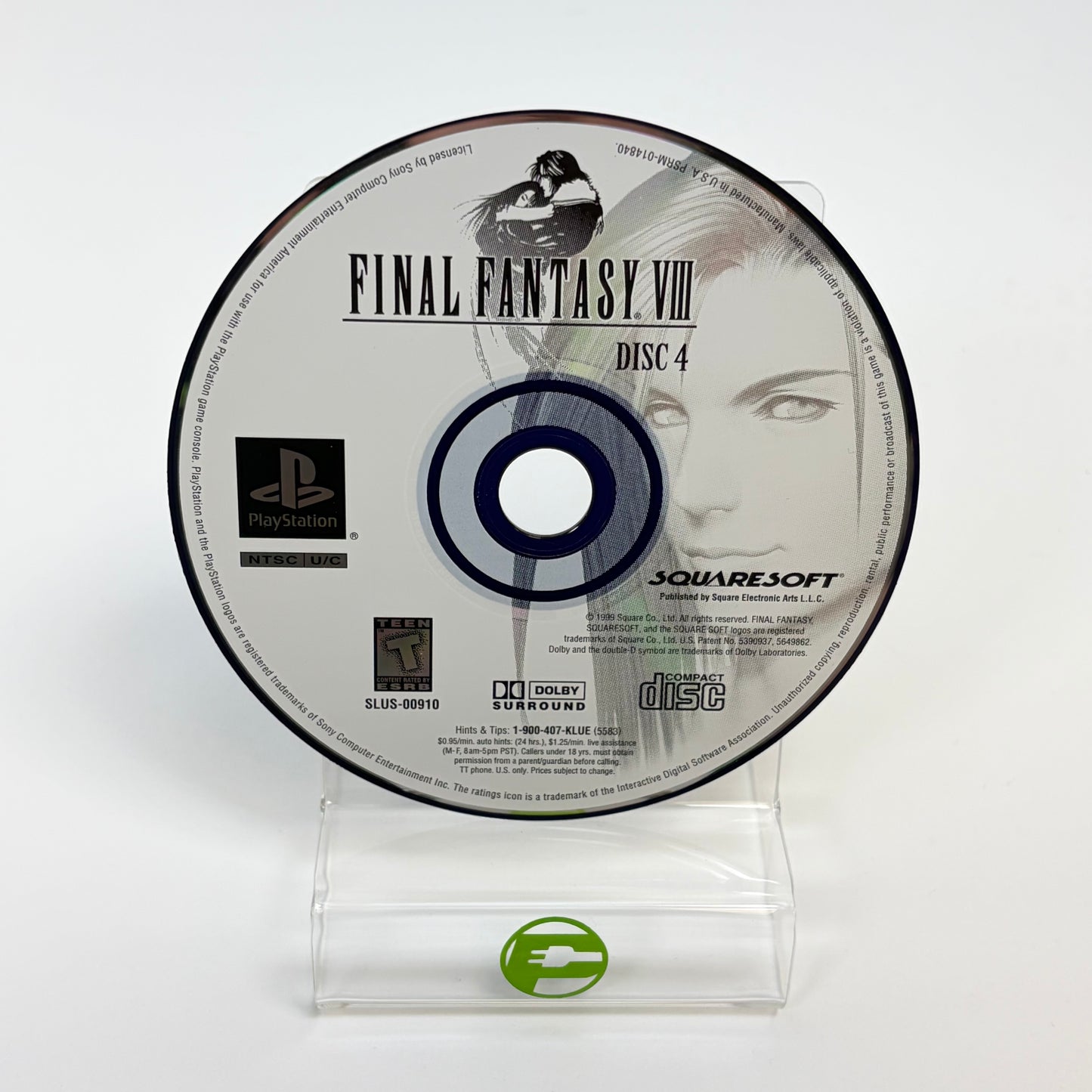 Final Fantasy VIII (Sony PlayStation 1 PS1, 1999)