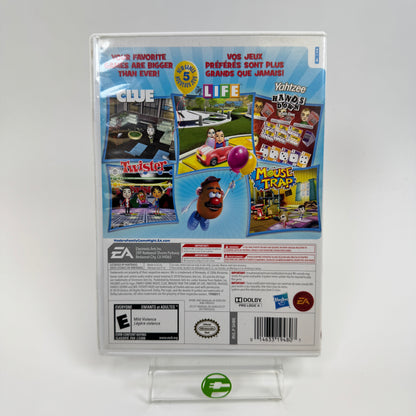 Lot of 3 Hasbro Family Game Night (1, 2, and 3) Wii Games CIB