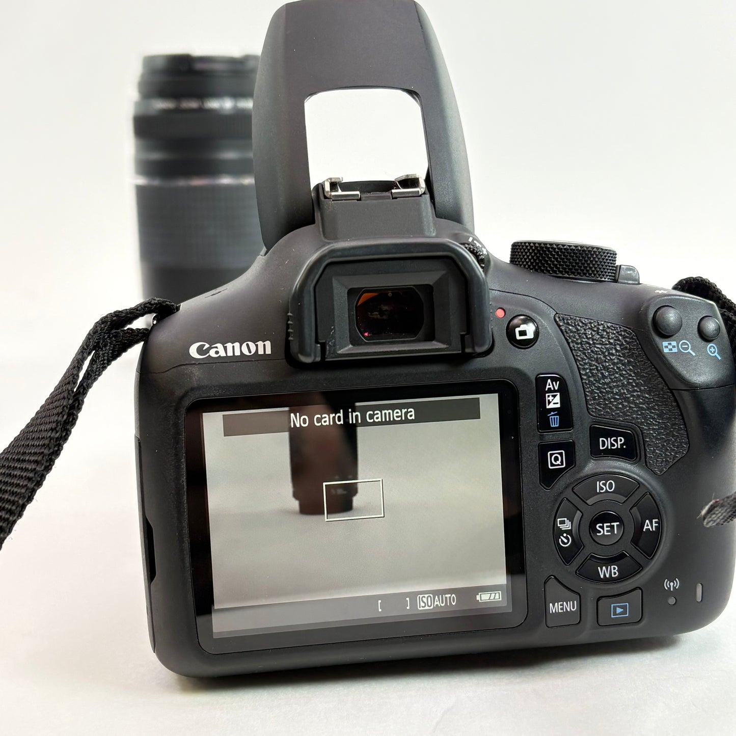 Canon EOS Rebel T6 18.0MP Digital SLR DSLR Camera Canon EF 75-300mm