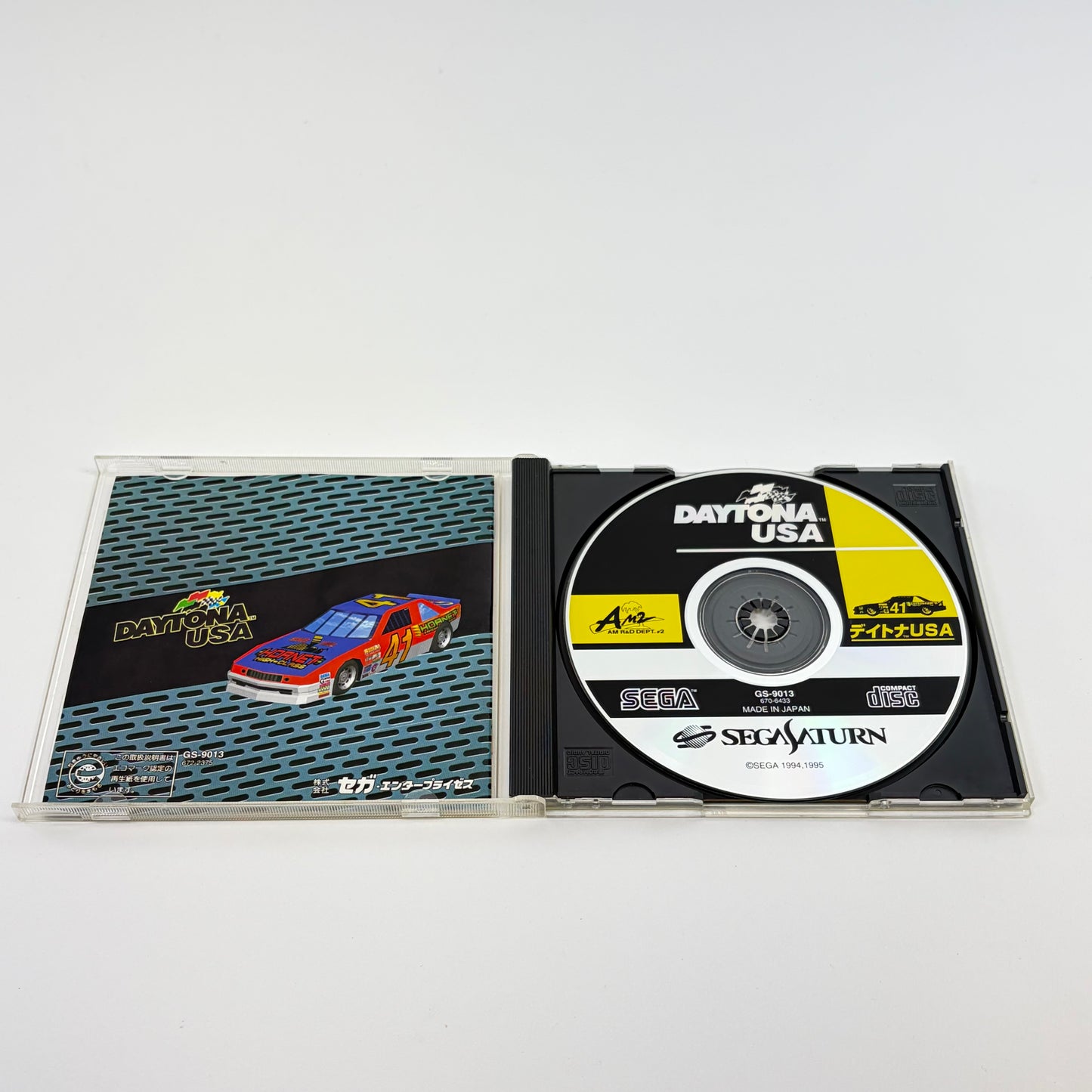 Lot of 2 Sega Saturn Driving Games: Gran Chaser and Daytona USA Japan