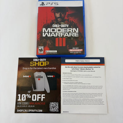 Call of Duty: Modern Warfare III (Sony PlayStation 5 PS5, 2023)
