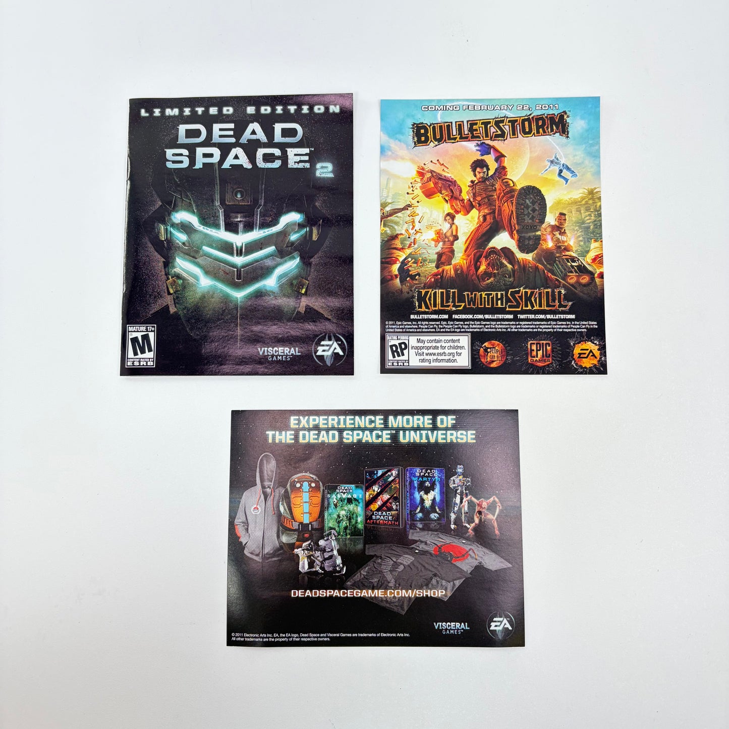 Lot of 3 Sony PlayStation 3 PS3 Dead Space Games