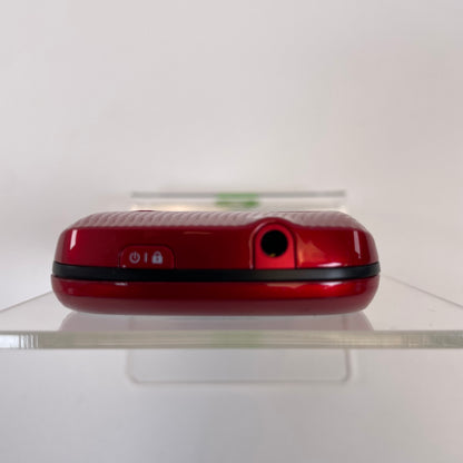 AT&T LG Xpression C395 Slider QWERTY Keyboard Cellphone Red