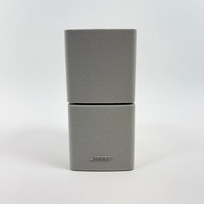 Bose Acoustimass Double Cube Surround Sound Speaker White 197330-001