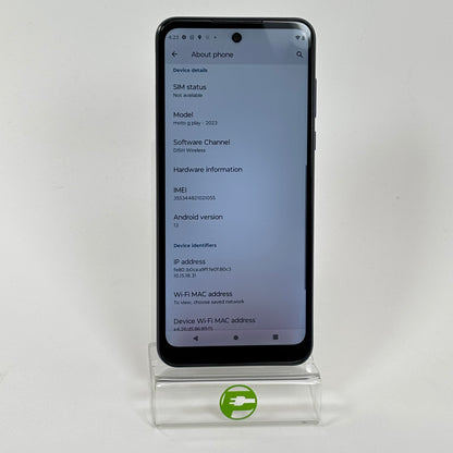 Unlocked Sprint Motorola Moto G Play (2023) 32GB Blue XT2271-5