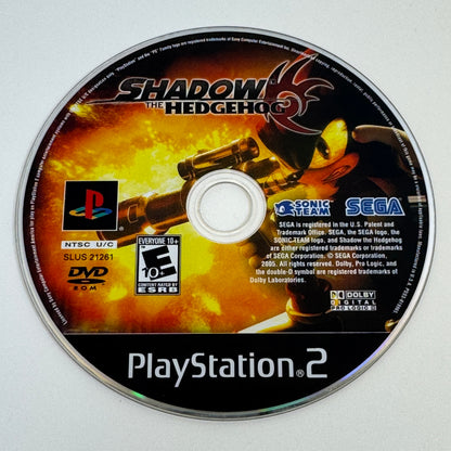 Shadow the Hedgehog (Sony PlayStation 2 PS2, 2005)