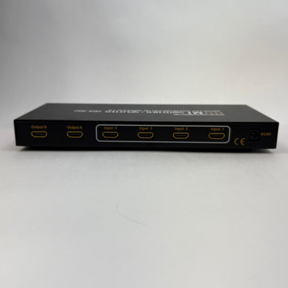 New MonoPrice HDMI Switcher / Splitter 4-Port HDX-402