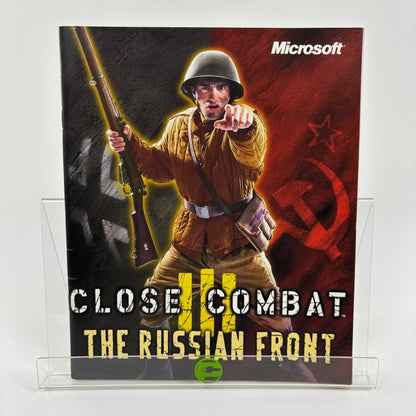 Close Combat I, III (w/Official Strategy Guide), and IV for PC (No Case)