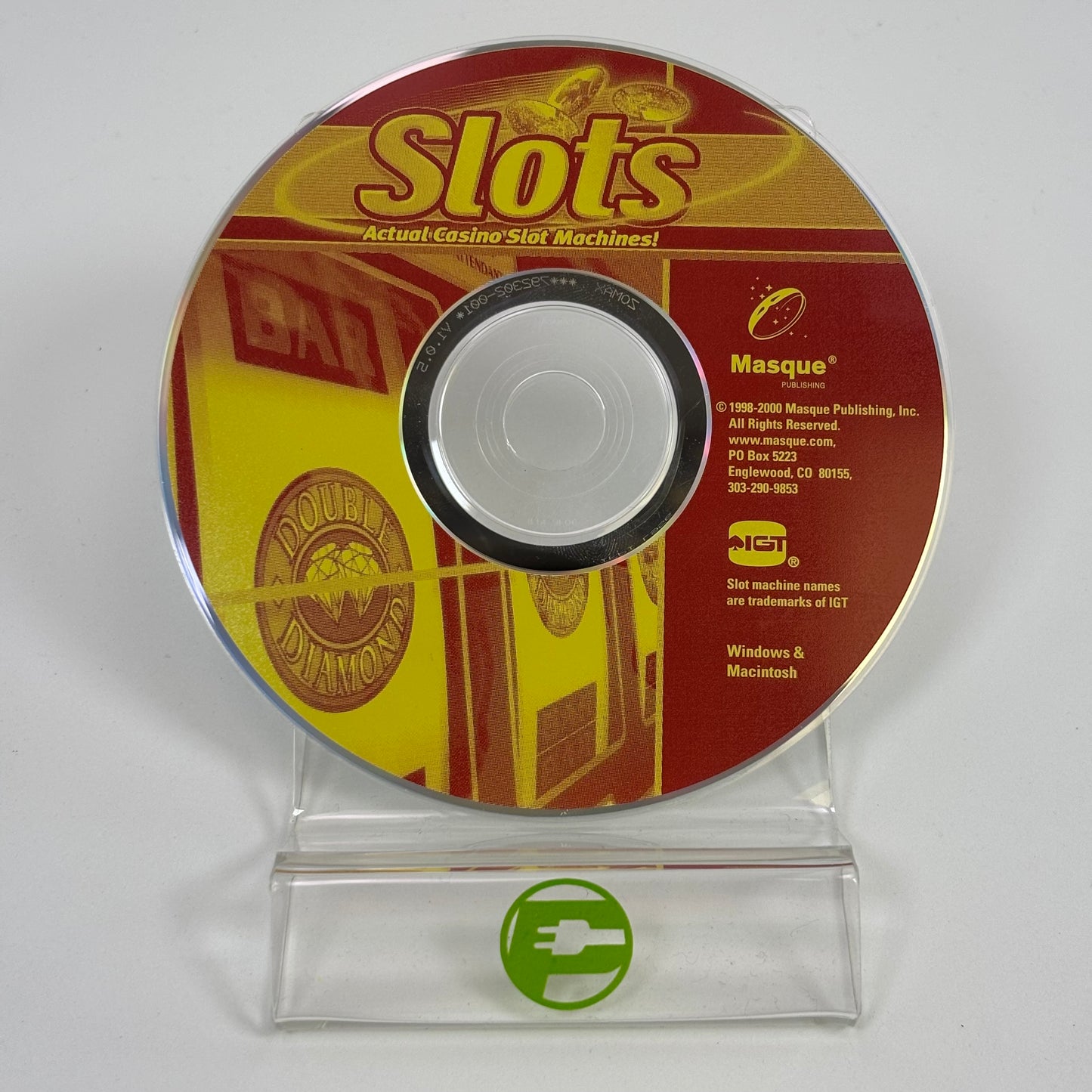 Bicycle Games (2001 & 2003) and Slots: Actual Casino Slot Machines (Games Only)
