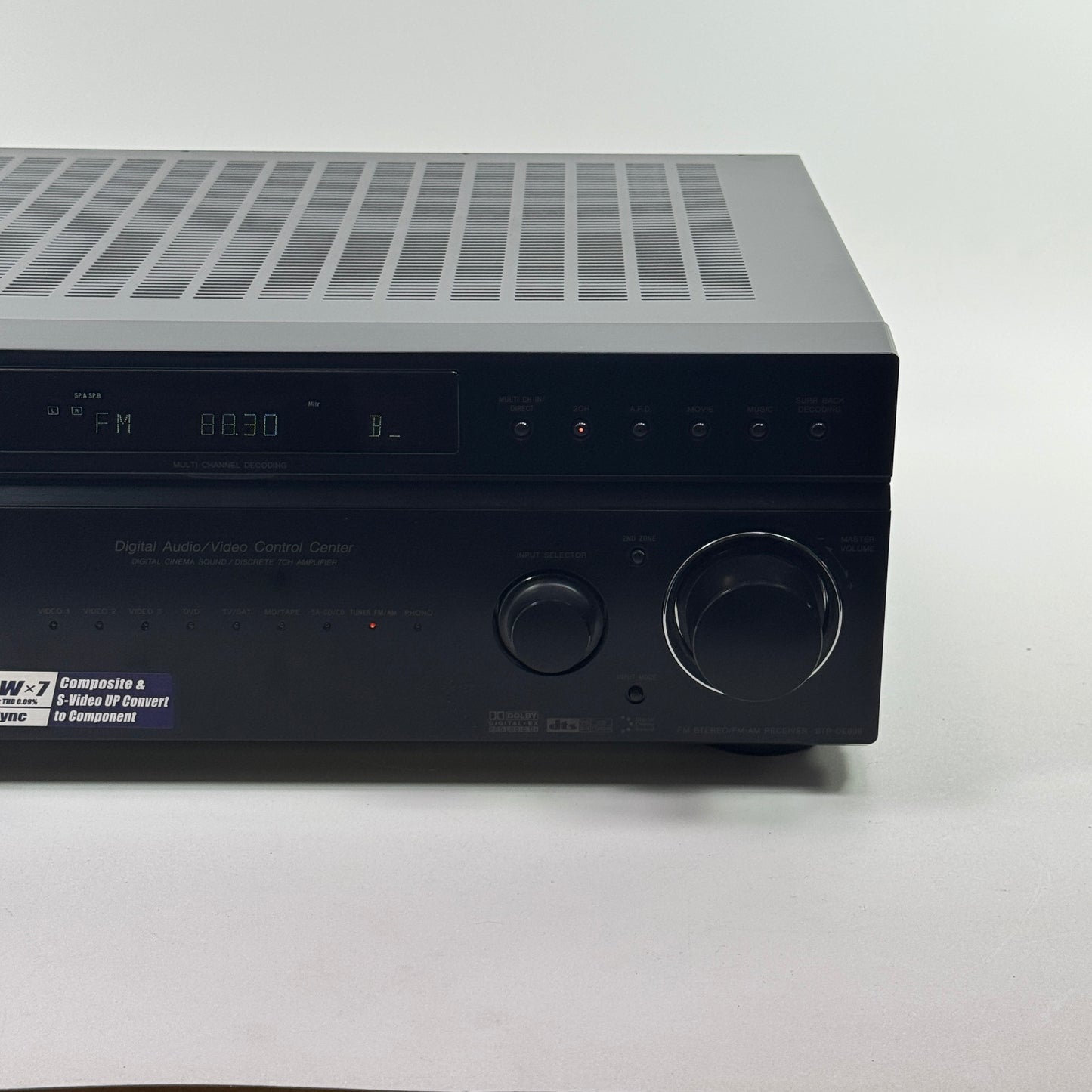 Sony STR-DE898 100W 8-16 ohm 7 Channel Stereo Receiver AMPG1US1BLK